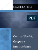 Modulo III Historia de La Pena - Control Social, Grupos e Instituciones - PDF Versión 1