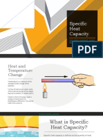 Specific Heat Capacity