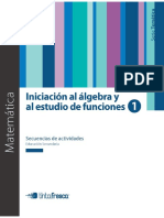 1serie Temática - Iniciación Al Álgebra y Al Estudio de Funciones