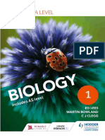 (Sách) Edexcel a Level Biology Student Book 1 - Sách Gáy Xoắn