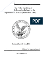 A Review of the FBI's Handling 9-11