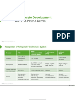 18 Slides Recognition of Antigens Lymphocyte Development