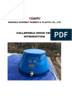 Collapsible Onion Tank: Qingdao Highway Rubber & Plastic Co., LTD