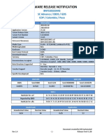 Software Release Notification: 8NY530333445 SC Advance / EBDS / GDS COP / Colombia / Peso