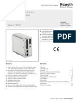 Digital Control Electronics For Axial Piston Pumps: RE 30237, Edition: 2018-07, Bosch Rexroth AG