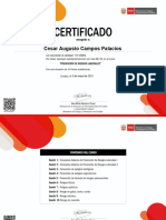 Certificado - Prevencion de Riesgos Laborales