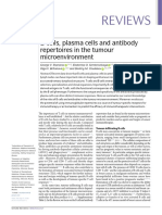 Reviews: B Cells, Plasma Cells and Antibody Repertoires in The Tumour Microenvironment