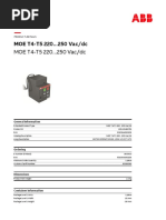 Merlin Gerin Circuit Breakers Str23se - DataSheet PDF | PDF ...