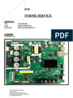 Informe Service - TCL NT63EP2 - Fuente Quemada