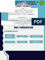 DEMOGRAFI GEOGRAFI DAN SUMBER DAYA PUSKESMAS