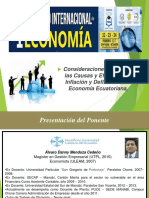 Consideraciones Acerca de Las Causas y Efectos de La Inflacion y Deflacion en La Economia Ecuatoriana Alvaro Mendoza (1)