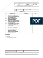 F-ETU-K3-10 Daftar Audit Periksa SMK3