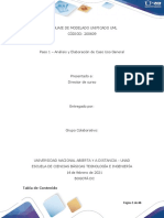 Análisis y Elaboración de Caso Uso General