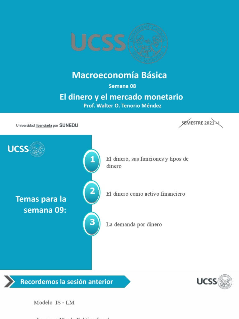 Funciones y tipos de dinero en economía | PDF | Efectivo | Dinero
