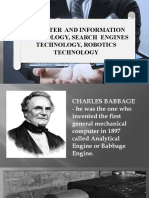 History of Computers and Information Technology