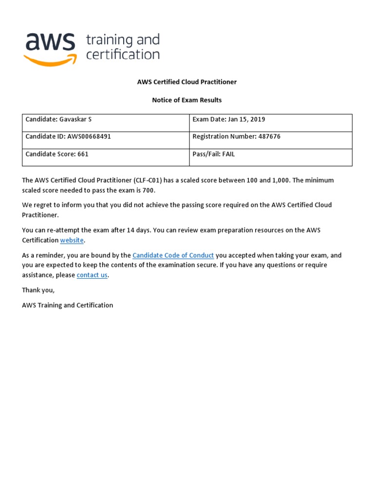 AWS Certified Cloud Practitioner | PDF | Certification | Test (Assessment)