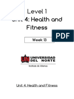 Unit 4 - Health and Fitness