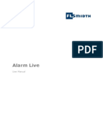 ECS & QCX Core - Alarm Live - User Manual