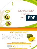 Frutas Peru - Catalogo
