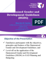 Harmonized Gender and Development Guidelines (HGDG) : Mary Ann M. Sanchez