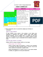 Juego Simbolico Investigacion I