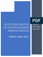 Estudios Biblicos Del Pastor Salvador Morales Enero-Junio