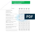 BALOTARIO MATEMATICA