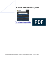 Pdfcoffee.com Bajar Gratis Manual Mecanica Fiat Palio 5 PDF Free