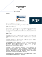 Politica em Pres Aria Programa 2011 Print Version