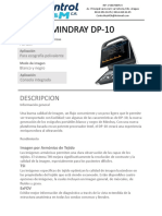 Catalogo Mindray DP-10
