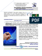 Ruta de Aprendizaje Modulo 1 Semana 1 2018-2