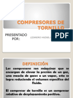 Compresores de Tornillo