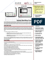 Genset Start/Stop Control: Description