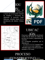 Proyecto Canal Sillarumi: Introducción, Ubicación y Proceso Constructivo