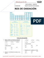 Sesión 1 Números de Oxidación