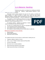 Material Handling - Word Document