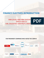 Finance Division Elective Presentation MBA 2020-2022 Final