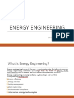 Energy Engineering: Me Elective 1 Prepared By: Engr. Abigail Recacho
