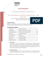 Invitación 2019-3 CURSO de Titulación 