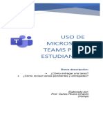 Cómo Entregar Tareas en Teams