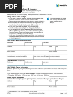 Direct Deposit Enrollment & Changes: SECTION 1: Annuitant Information