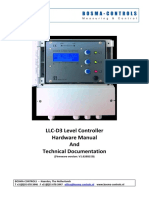 LLC-D3 Level Controller Hardware Manual and Technical Documentation