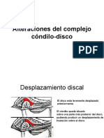 Alteraciones Del Complejo Cóndilo-Disco