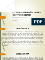 Recursos Energéticos No Convencionales - Energía Eólica