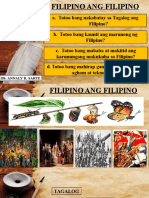 Filipino Ang Filipino Ulat Sa Fil 203 (Sarte) - 1