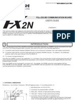 User'S Guide: FX - 232-Bd Communication Board