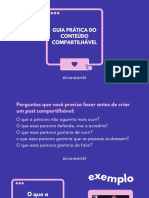 Guia Prática Do Conteúdo Compartilhável: @lorereismkt