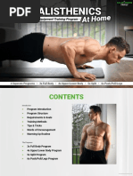 Calisthenics: at Home at Home