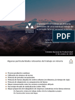 Reduccion de Jornada Laboral en Mineria CNP