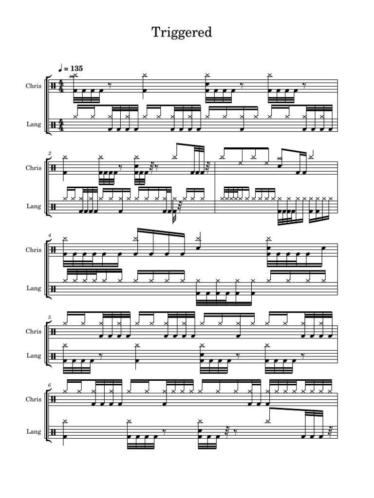 Music Notation Patterns | PDF